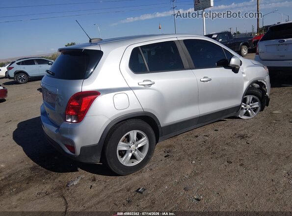 KL7CJKSB6LB338786 2020 CHEVROLET TRAX Silver Tył prawy