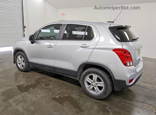 KL7CJKSB6MB304512 2021 CHEVROLET TRAX Silver Задня ліва чверть