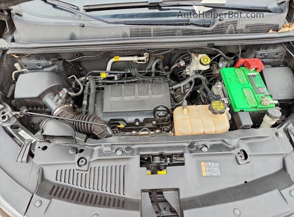 KL7CJKSB6MB314280 2021 CHEVROLET TRAX Black Rear interior view