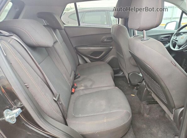 KL7CJKSB6MB314280 2021 CHEVROLET TRAX Black Rear seats view
