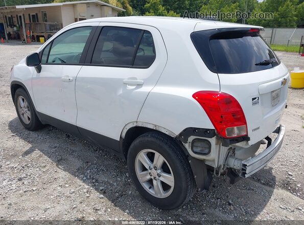 KL7CJKSB7LB038593 2020 CHEVROLET TRAX Белый Задняя левая четверть