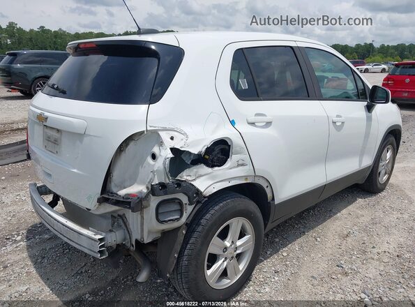 KL7CJKSB7LB038593 2020 CHEVROLET TRAX Белый Задняя правая четверть