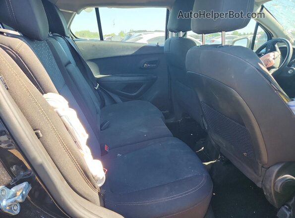 KL7CJKSB7LB062263 2020 CHEVROLET TRAX Black Widok tylnych siedzeń