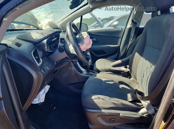 KL7CJKSB7LB062263 2020 CHEVROLET TRAX Black Widok wnętrza z przodu