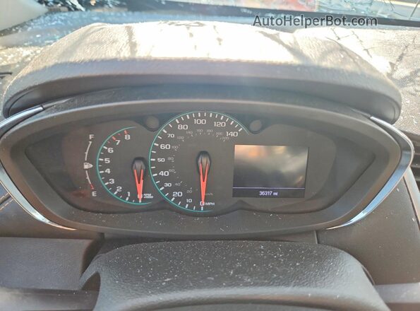 KL7CJKSB7LB062263 2020 CHEVROLET TRAX Black Widok zestawu wskaźników
