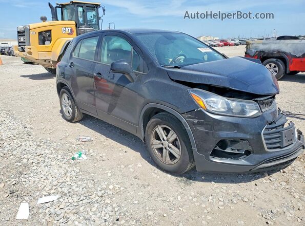 KL7CJKSB7LB064370 2020 CHEVROLET TRAX Черный Передняя правая четверть