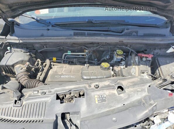 KL7CJKSB7LB064370 2020 CHEVROLET TRAX Черный Вид задней части салона