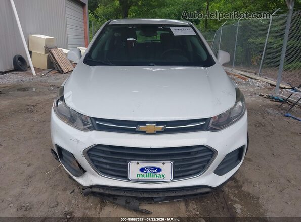 KL7CJKSB8JB570559 2018 CHEVROLET TRAX White Vista del cuadro de instrumentos