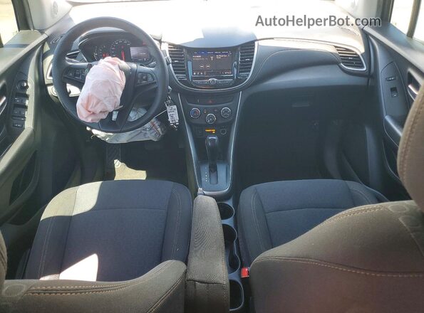 KL7CJKSB8LB054155 2020 CHEVROLET TRAX White Առջևի վահանակի տեսք