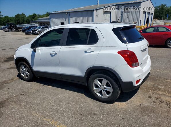 KL7CJKSB8LB054155 2020 CHEVROLET TRAX White Հետևի ձախ