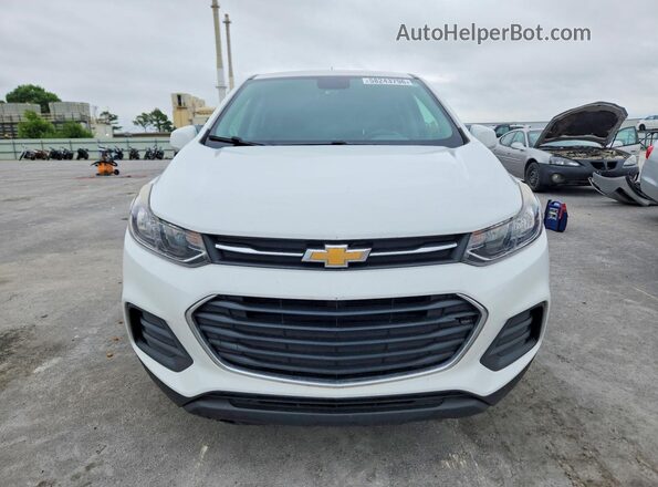 KL7CJKSB8LB064328 2020 CHEVROLET TRAX Белый Вид спереди