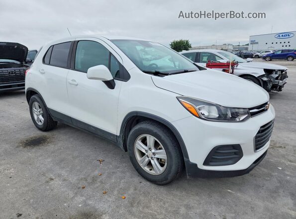 KL7CJKSB8LB064328 2020 CHEVROLET TRAX Белый Передняя правая четверть