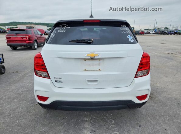 KL7CJKSB8LB064328 2020 CHEVROLET TRAX Белый Вид сзади