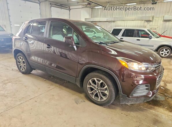 KL7CJKSB8MB308206 2021 CHEVROLET TRAX Purple Przód prawy