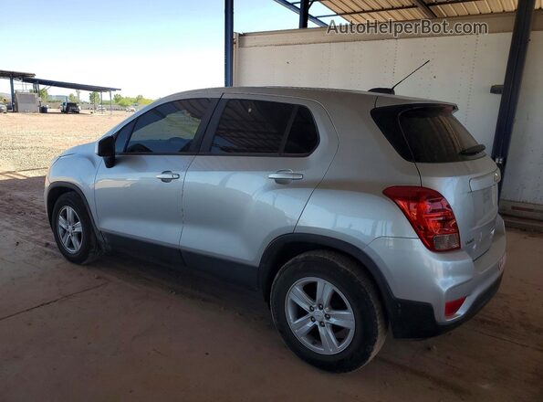 KL7CJKSB9LB319214 2020 CHEVROLET TRAX Silver Tył lewy