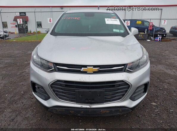 KL7CJKSB9LB326759 2020 CHEVROLET TRAX Серебряный Вид щитка приборов