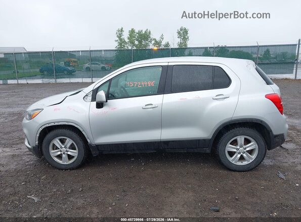KL7CJKSB9LB326759 2020 CHEVROLET TRAX Серебряный Панорамный вид салона 360°