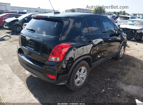KL7CJKSB9LB328656 2020 CHEVROLET TRAX Черный Задняя правая четверть