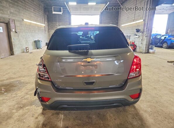 KL7CJKSB9LB348695 2020 CHEVROLET TRAX Желто-коричневый Вид сзади