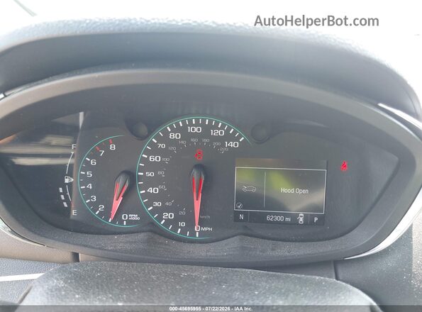 KL7CJKSBXJB715813 2018 CHEVROLET TRAX Silver Widok tylnych siedzeń