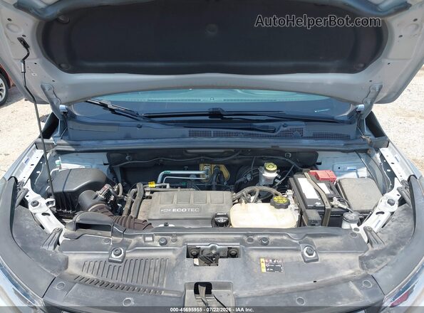 KL7CJKSBXJB715813 2018 CHEVROLET TRAX Silver Widok z tyłu