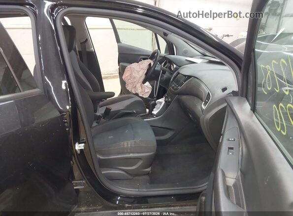 KL7CJKSBXLB021660 2020 CHEVROLET TRAX Black წინა სალონის ხედი