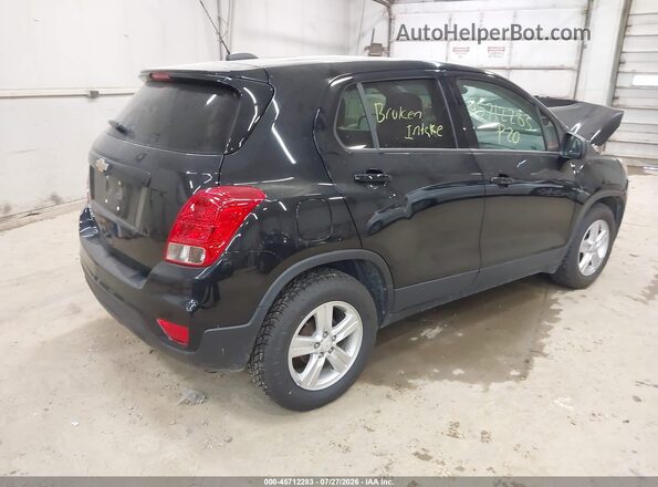 KL7CJKSBXLB021660 2020 CHEVROLET TRAX Black უკანა მარჯვენა