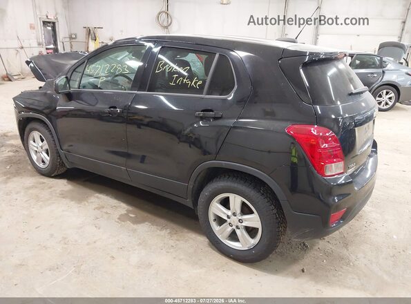 KL7CJKSBXLB021660 2020 CHEVROLET TRAX Black უკანა მარცხენა