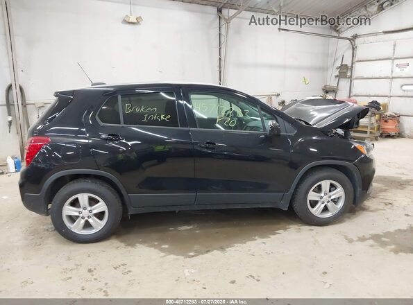 KL7CJKSBXLB021660 2020 CHEVROLET TRAX Black უკანა სალონის ხედი