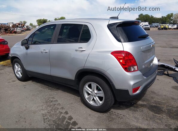 KL7CJKSBXLB031332 2020 CHEVROLET TRAX Silver Tył lewy