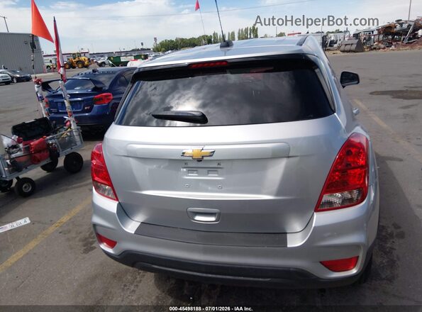 KL7CJKSBXLB031332 2020 CHEVROLET TRAX Silver 
