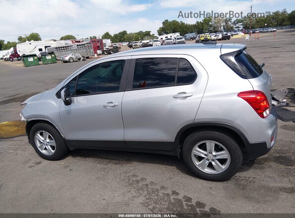 KL7CJKSBXLB031332 2020 CHEVROLET TRAX Silver 