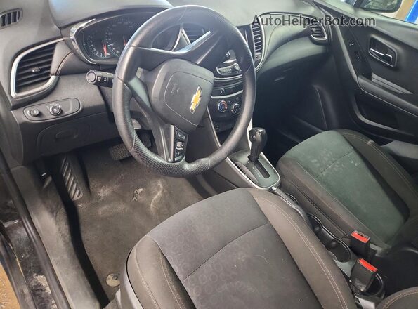 KL7CJKSBXLB081776 2020 CHEVROLET TRAX Black Widok deski rozdzielczej