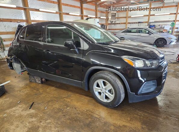KL7CJKSBXLB081776 2020 CHEVROLET TRAX Black Przód prawy