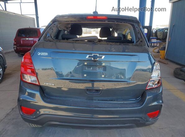 KL7CJKSBXMB313424 2021 CHEVROLET TRAX Gray Widok z tyłu