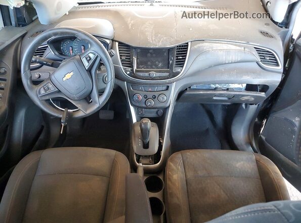 KL7CJKSBXMB313424 2021 CHEVROLET TRAX Gray Widok deski rozdzielczej