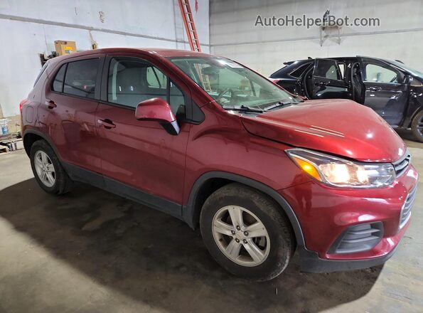 KL7CJKSBXMB337982 2021 CHEVROLET TRAX Burgundy Delantero derecho
