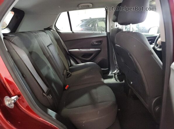 KL7CJKSBXMB337982 2021 CHEVROLET TRAX Burgundy Vista de los asientos traseros