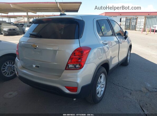 KL7CJKSM4NB539199 2022 CHEVROLET TRAX Silver Задня права чверть