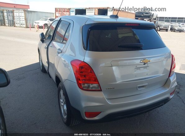 KL7CJKSM4NB539199 2022 CHEVROLET TRAX Silver Задня ліва чверть