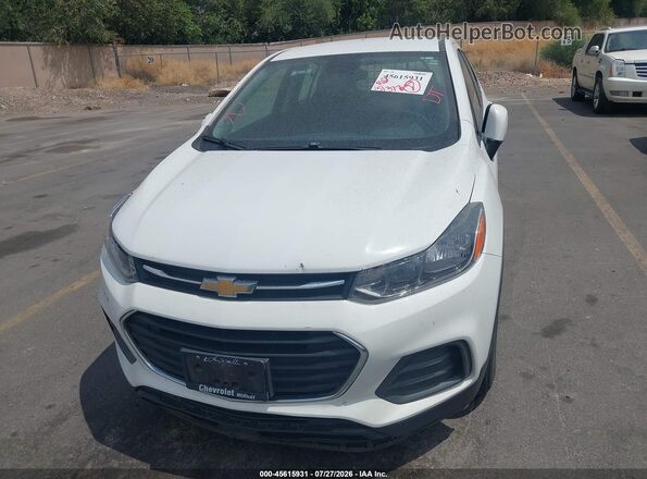 KL7CJKSM7MB368432 2021 CHEVROLET TRAX White წინა ხედი