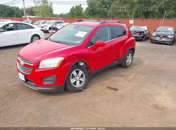 KL7CJLSB0GB739035 2016 CHEVROLET TRAX Red Przód lewy