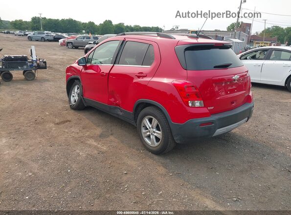 KL7CJLSB0GB739035 2016 CHEVROLET TRAX Red Tył lewy