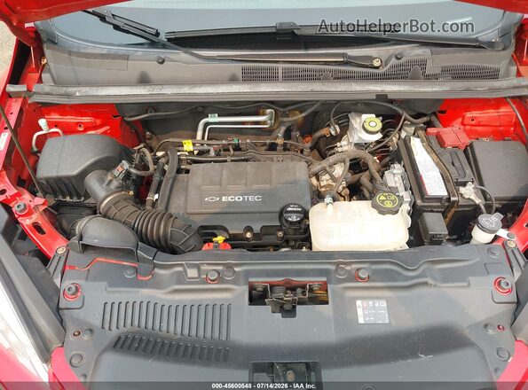 KL7CJLSB0GB739035 2016 CHEVROLET TRAX Red Widok z tyłu