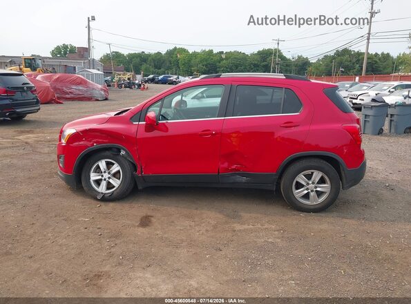 KL7CJLSB0GB739035 2016 CHEVROLET TRAX Red Widok wnętrza 360 stopni