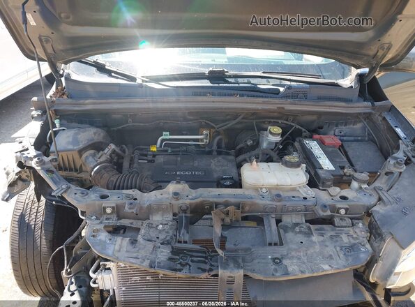 KL7CJLSB0JB718225 2018 CHEVROLET TRAX Gray Вид ззаду