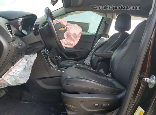 KL7CJLSB0LB018210 2020 CHEVROLET TRAX Black Вид салону спереду