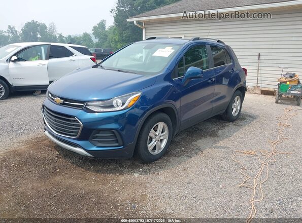 KL7CJLSB0LB330690 2020 CHEVROLET TRAX Blue წინა მარცხენა ხედი სამი მეოთხედიდან
