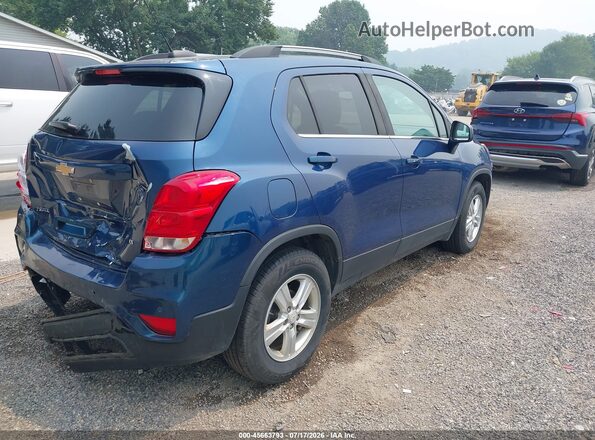 KL7CJLSB0LB330690 2020 CHEVROLET TRAX Blue უკანა მარჯვენა