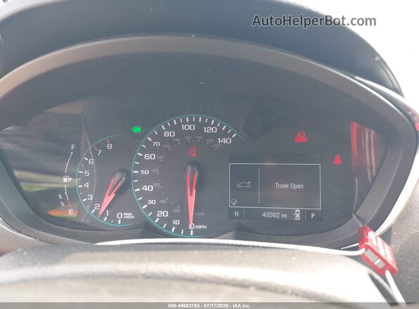 KL7CJLSB0LB330690 2020 CHEVROLET TRAX Blue უკანა სავარძლების ხედი